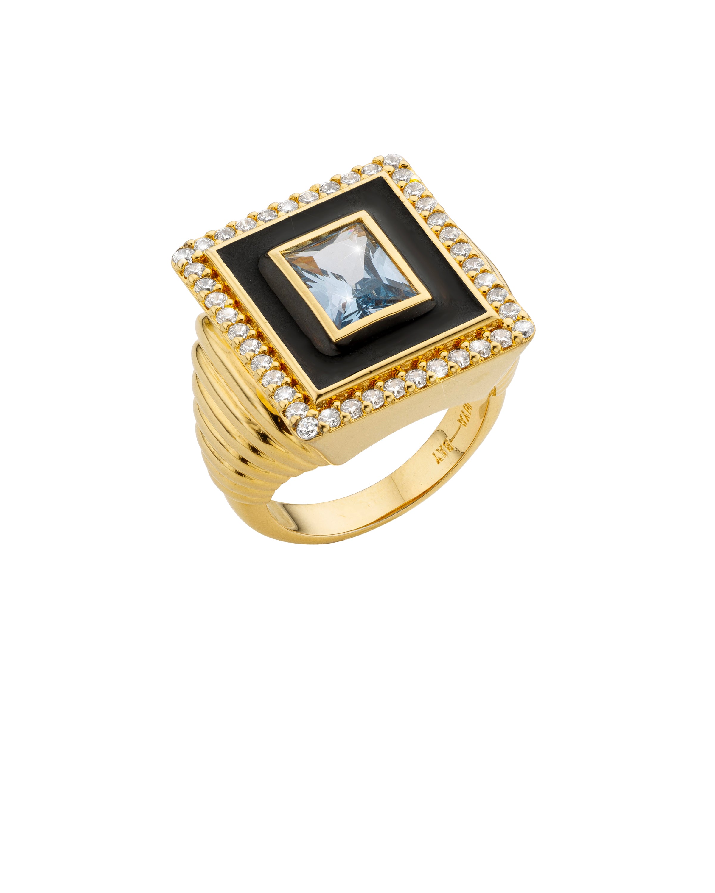 RING - BLUE STONE LISA