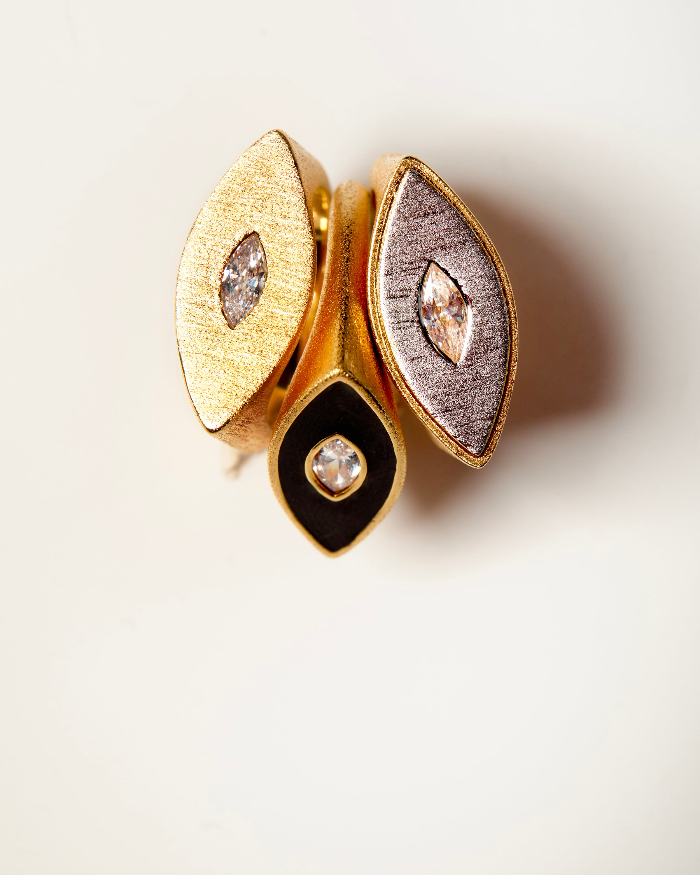 RING - SILVER GOLD TIKA