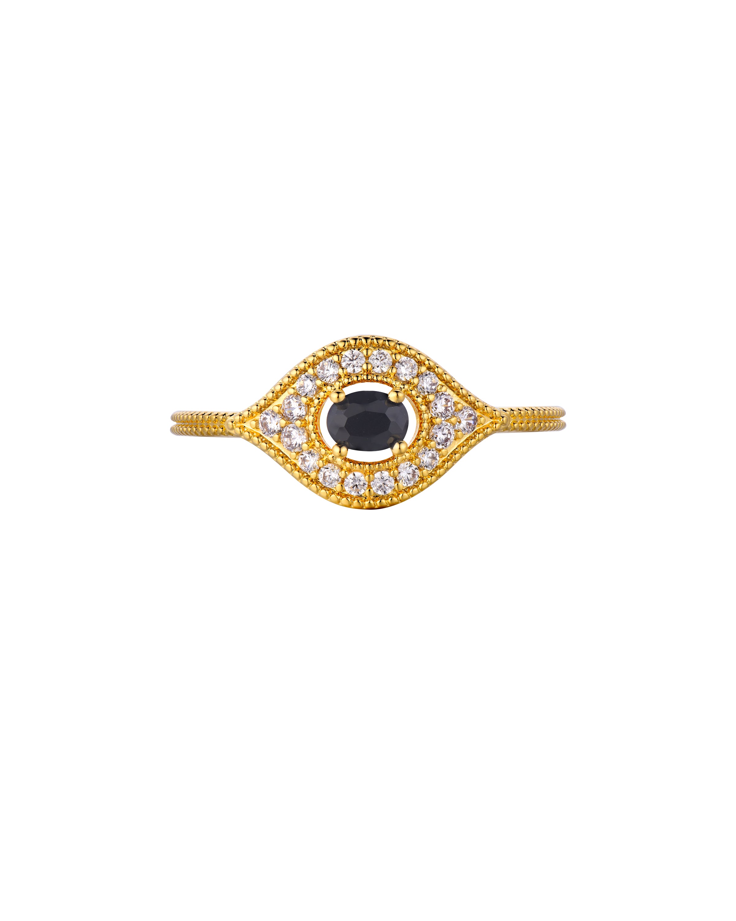 BAGUE - BLACK MAJESTIC EYE