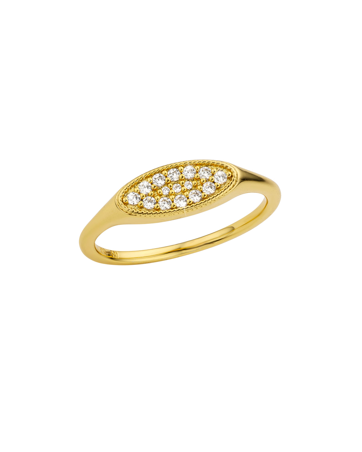 RING - OVAL SIGNET