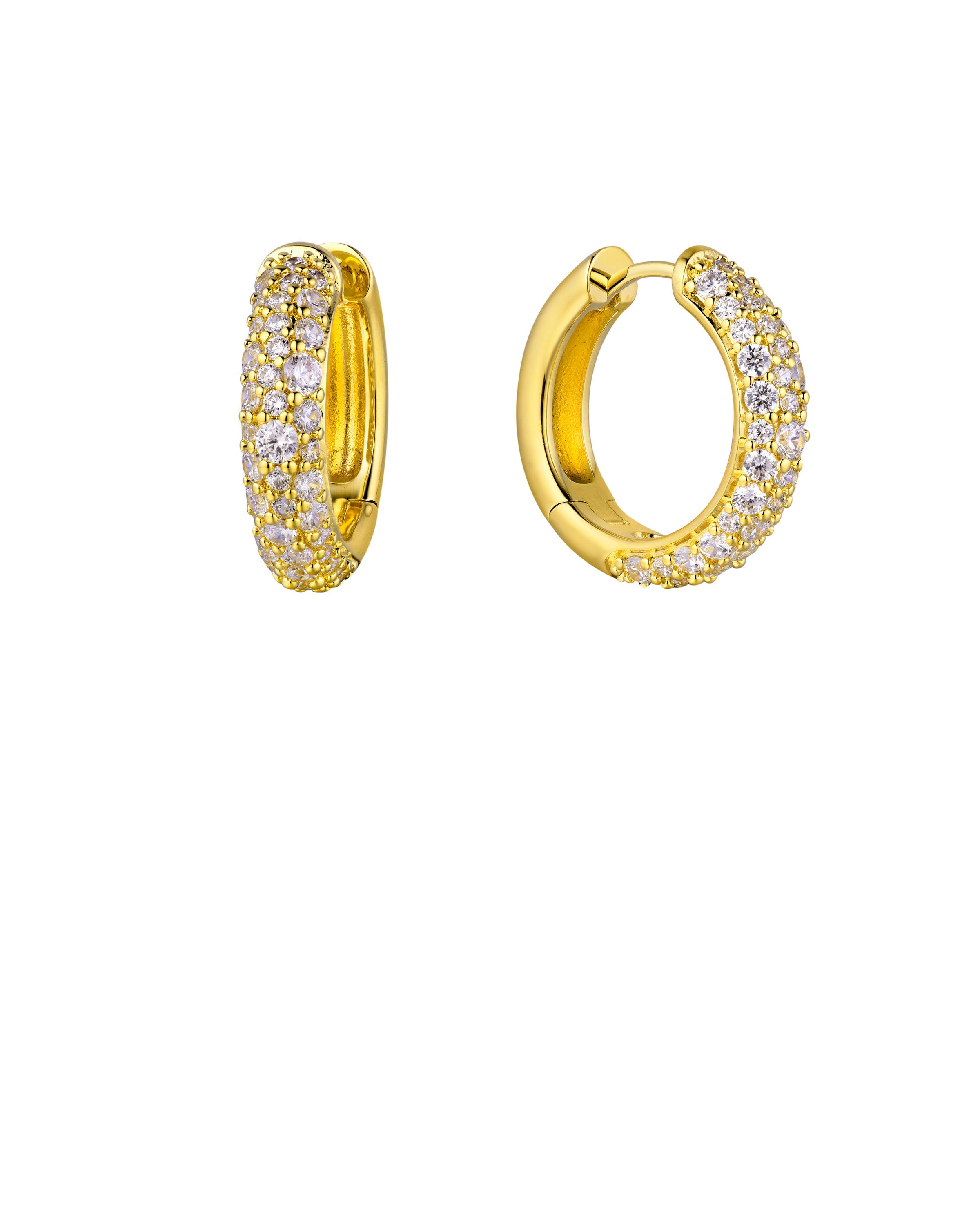 BOUCLES D'OREILLES - CHAMPAGNE