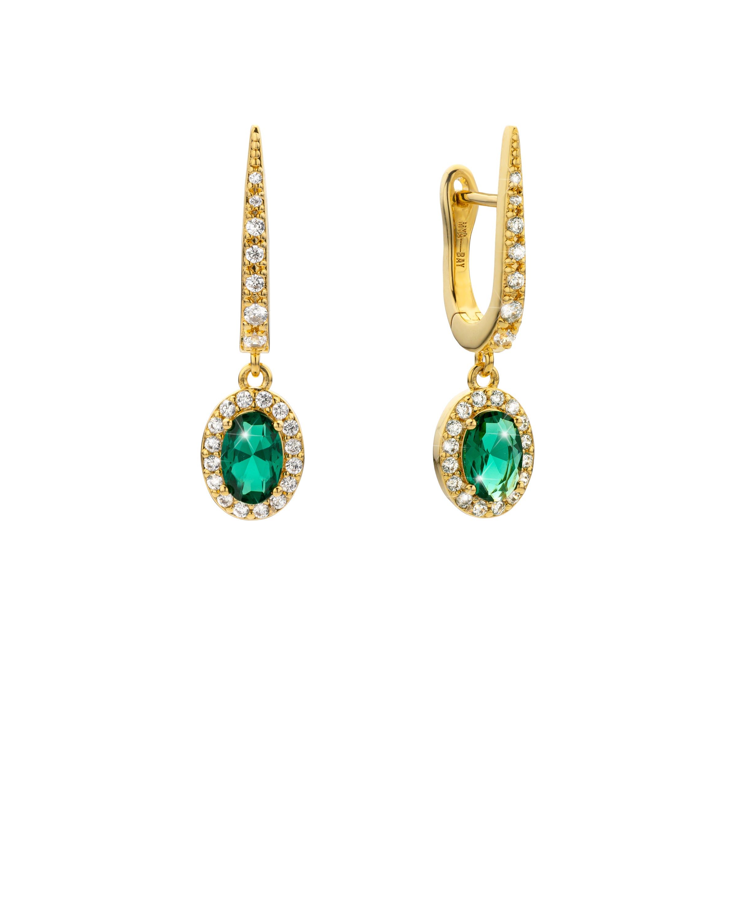 EARRINGS - GREEN DYNASTY