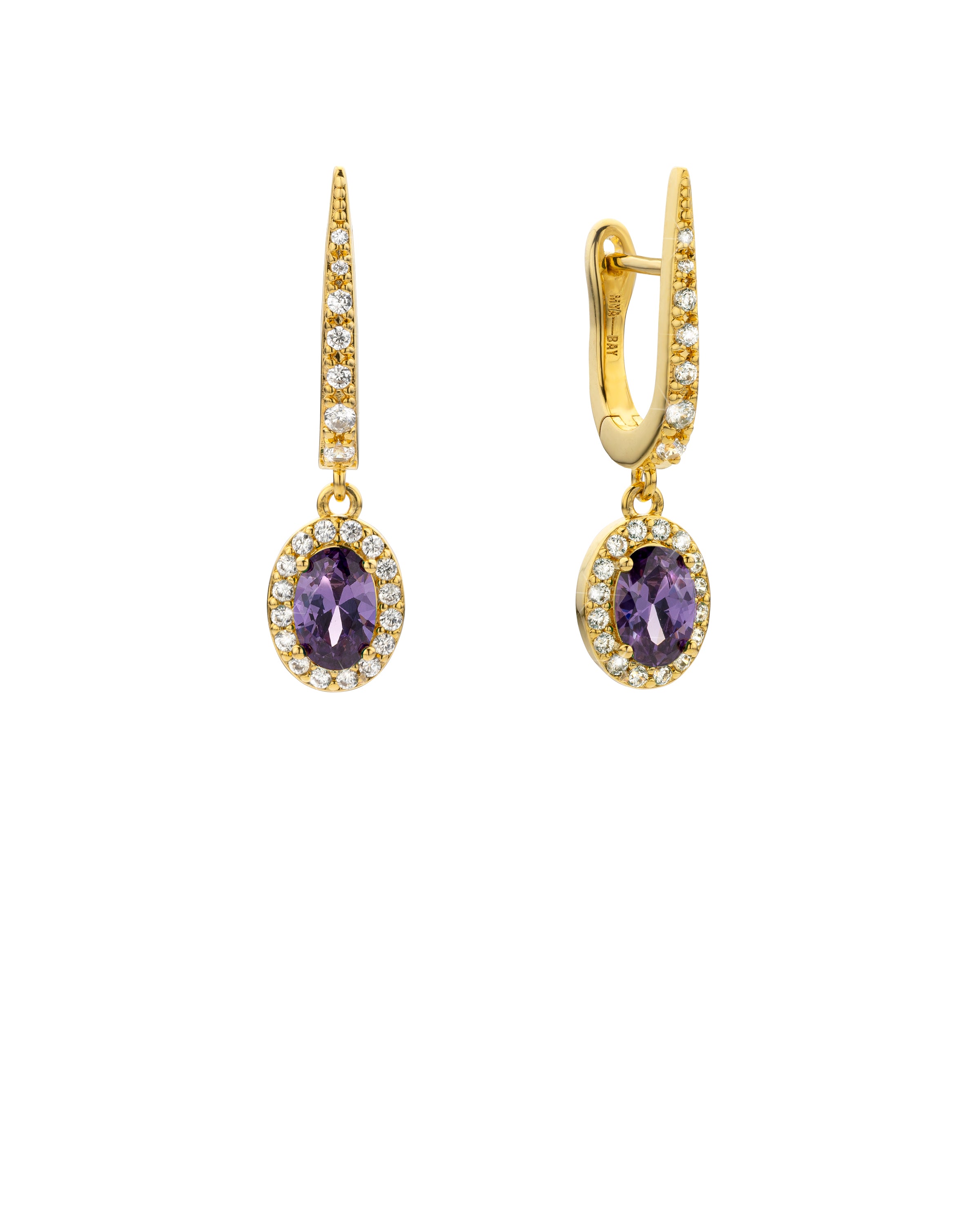 AMETHYST DYNASTY EARRINGS