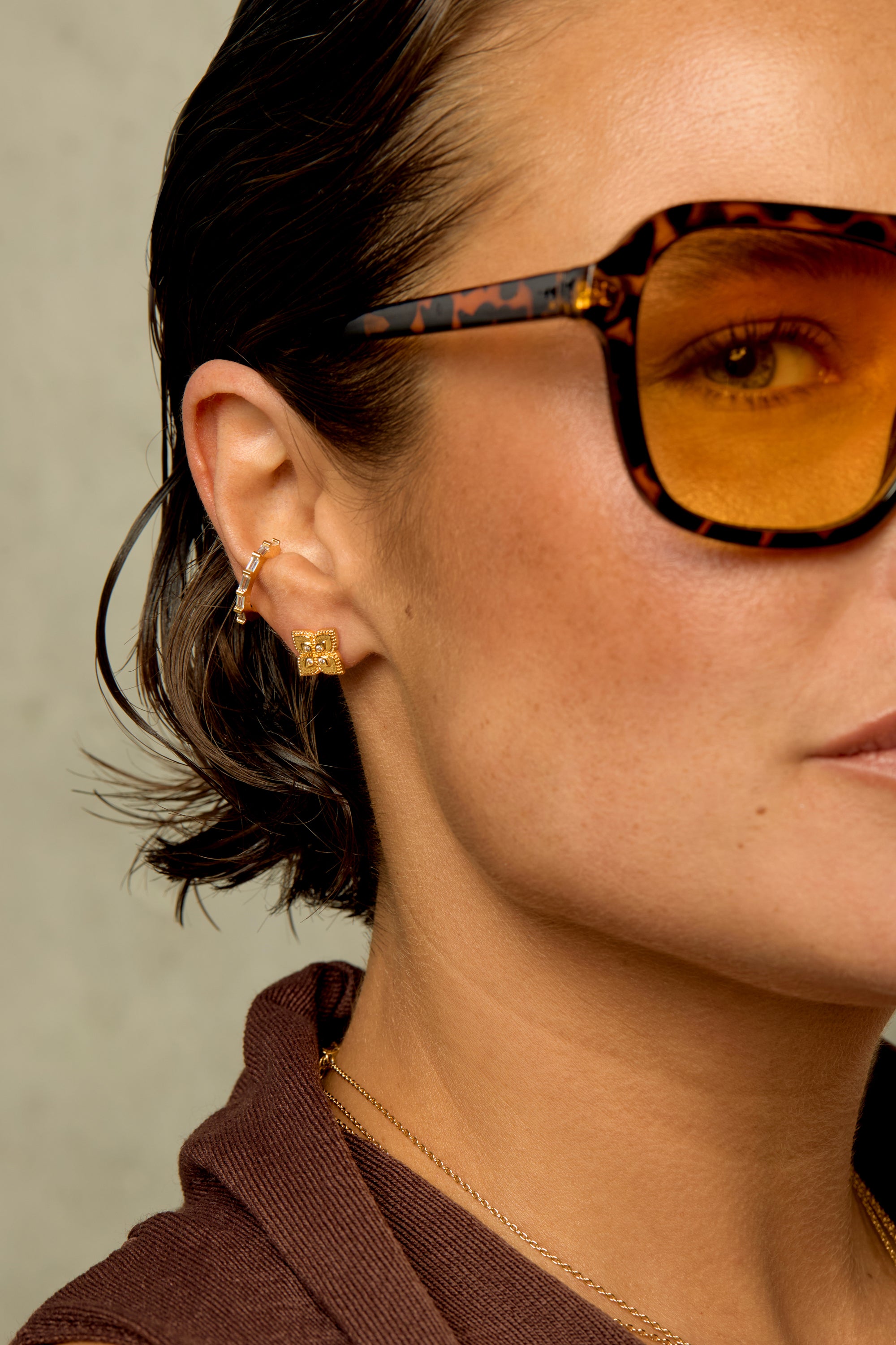 BOUCLES D'OREILLES - LOTUS