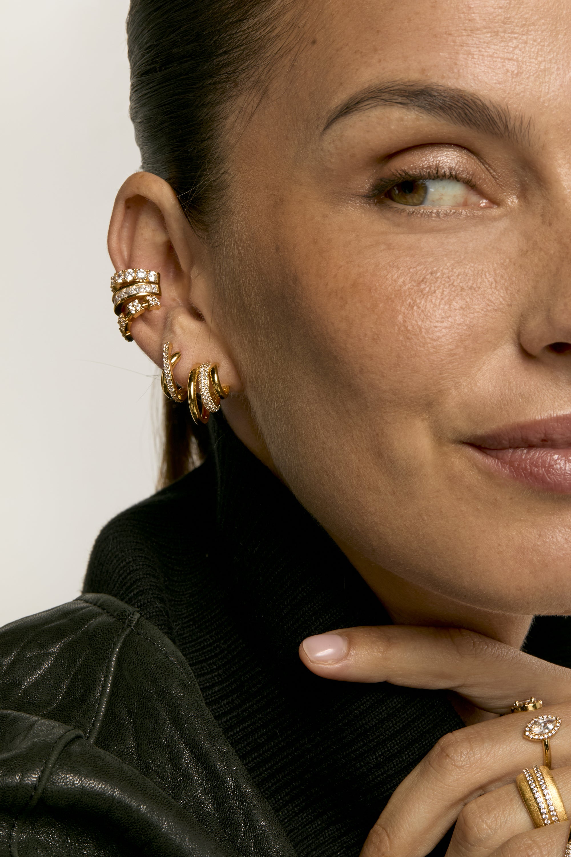 EARRINGS - GROOVE TRIPLE SOFIA