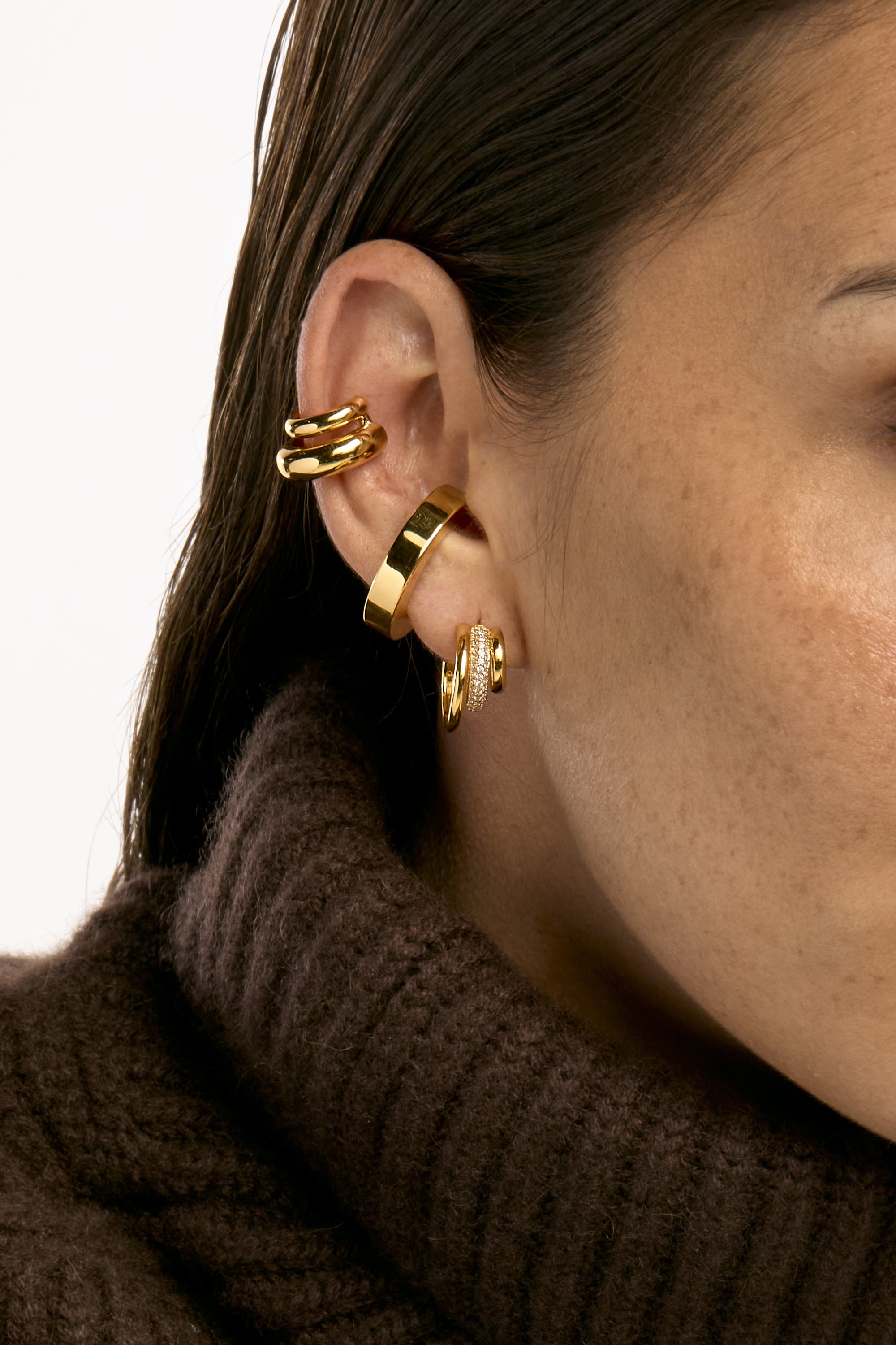 EARRINGS - GROOVE TRIPLE SOFIA