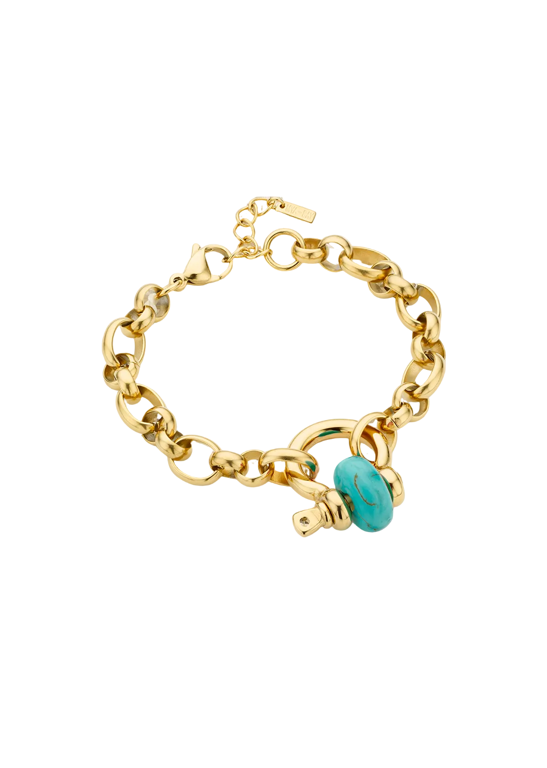 BRACELET - MIAMI TURQUOISE DONUT