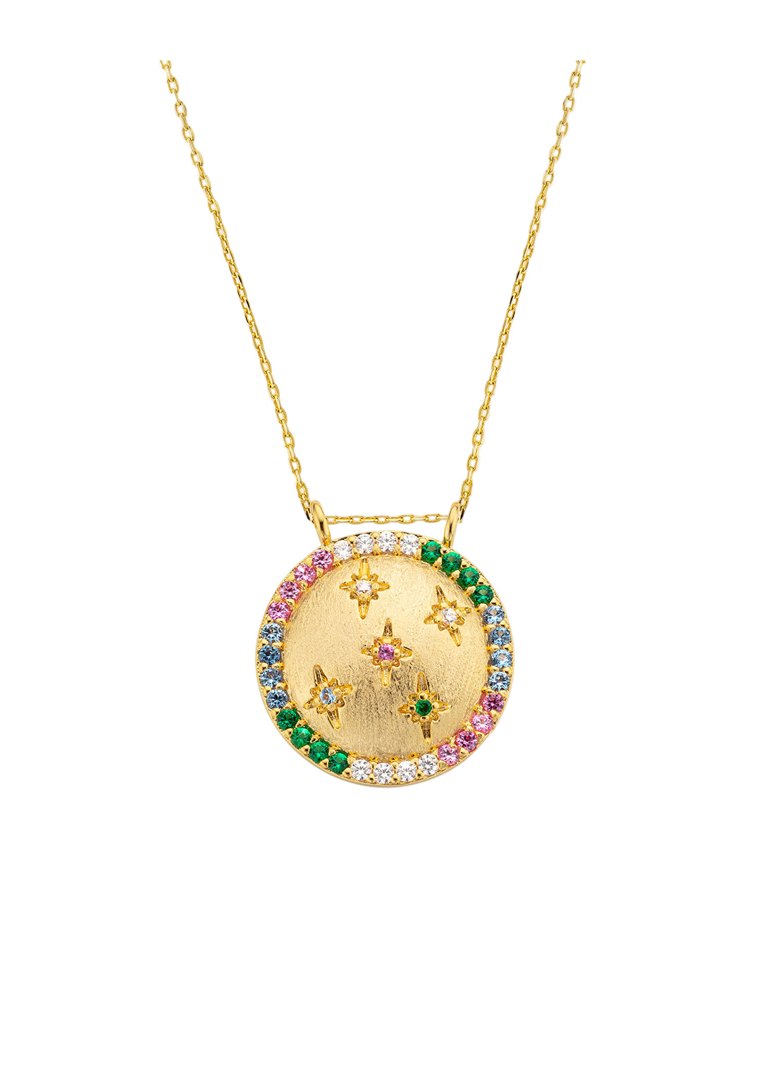 COLLIER - RAINBOW MOON