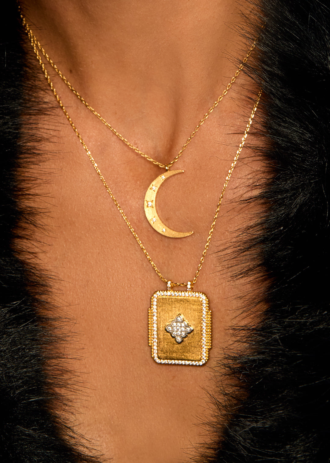 COLLIER - STAR MOON