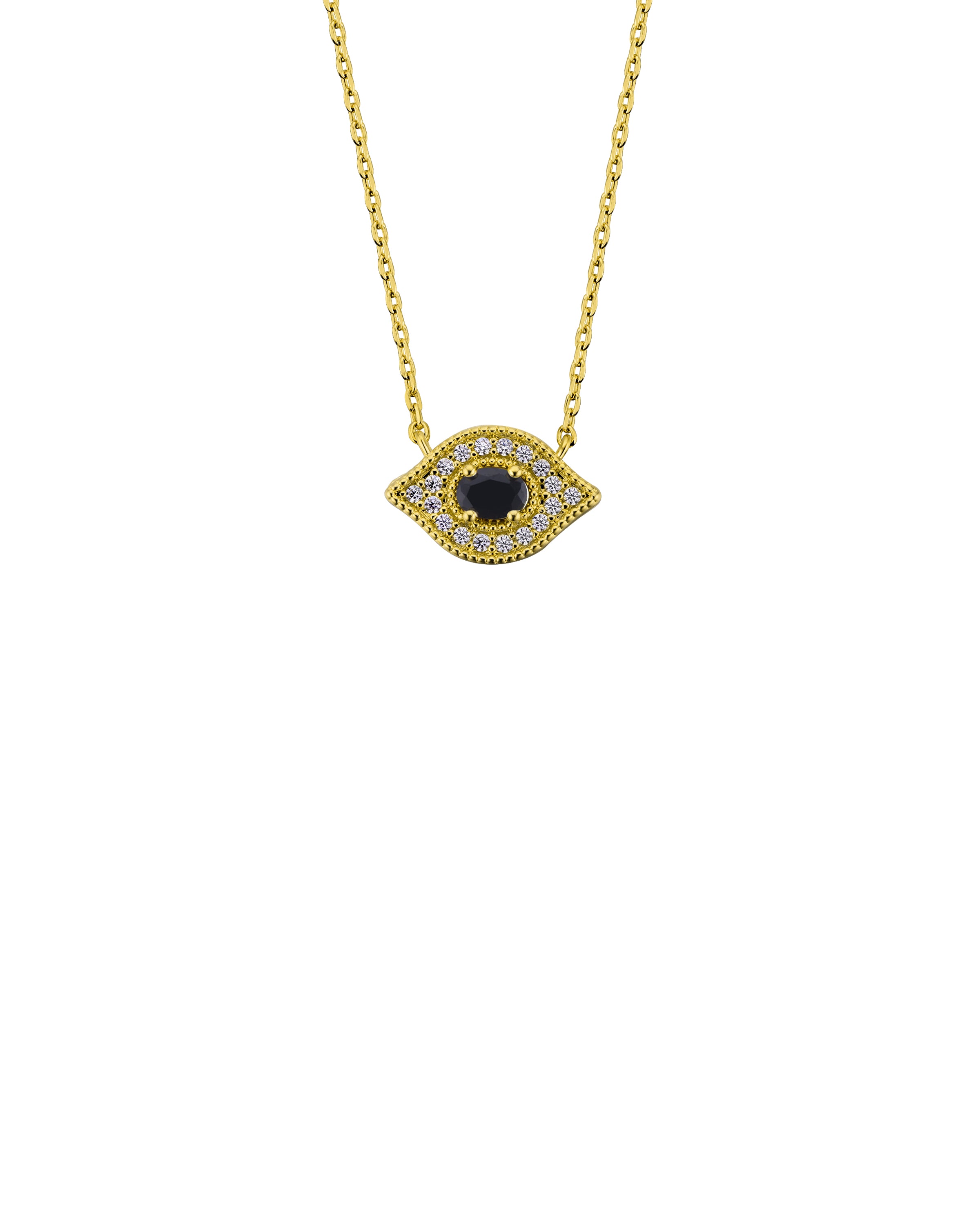 COLLIER - BLACK MAJESTIC EYE