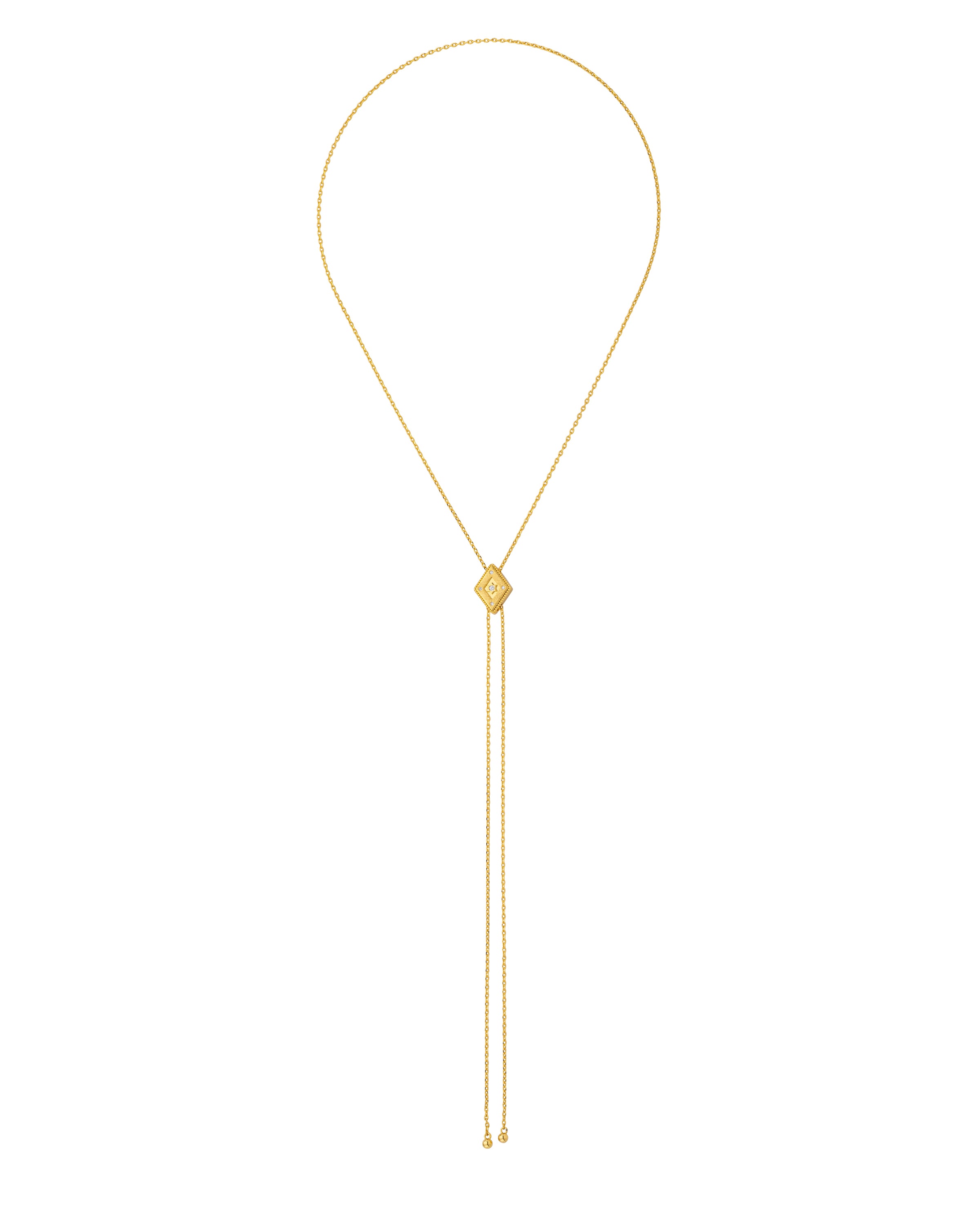 NECKLACE - LOSANGE BOLO