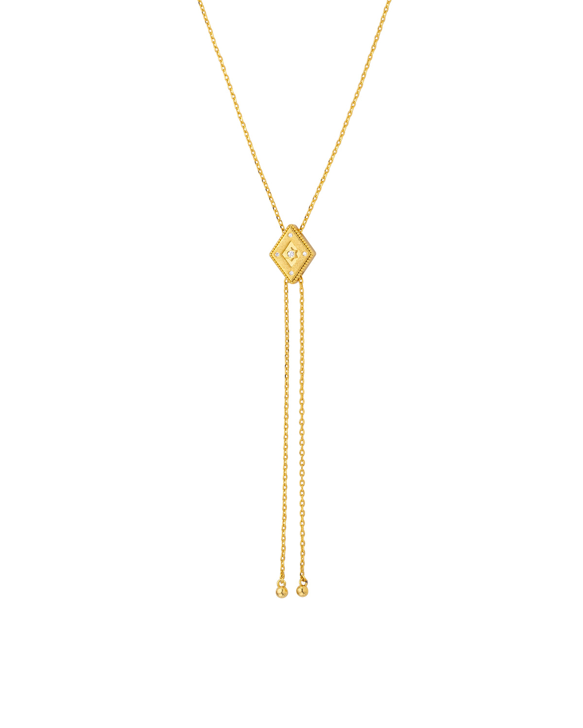 NECKLACE - LOSANGE BOLO
