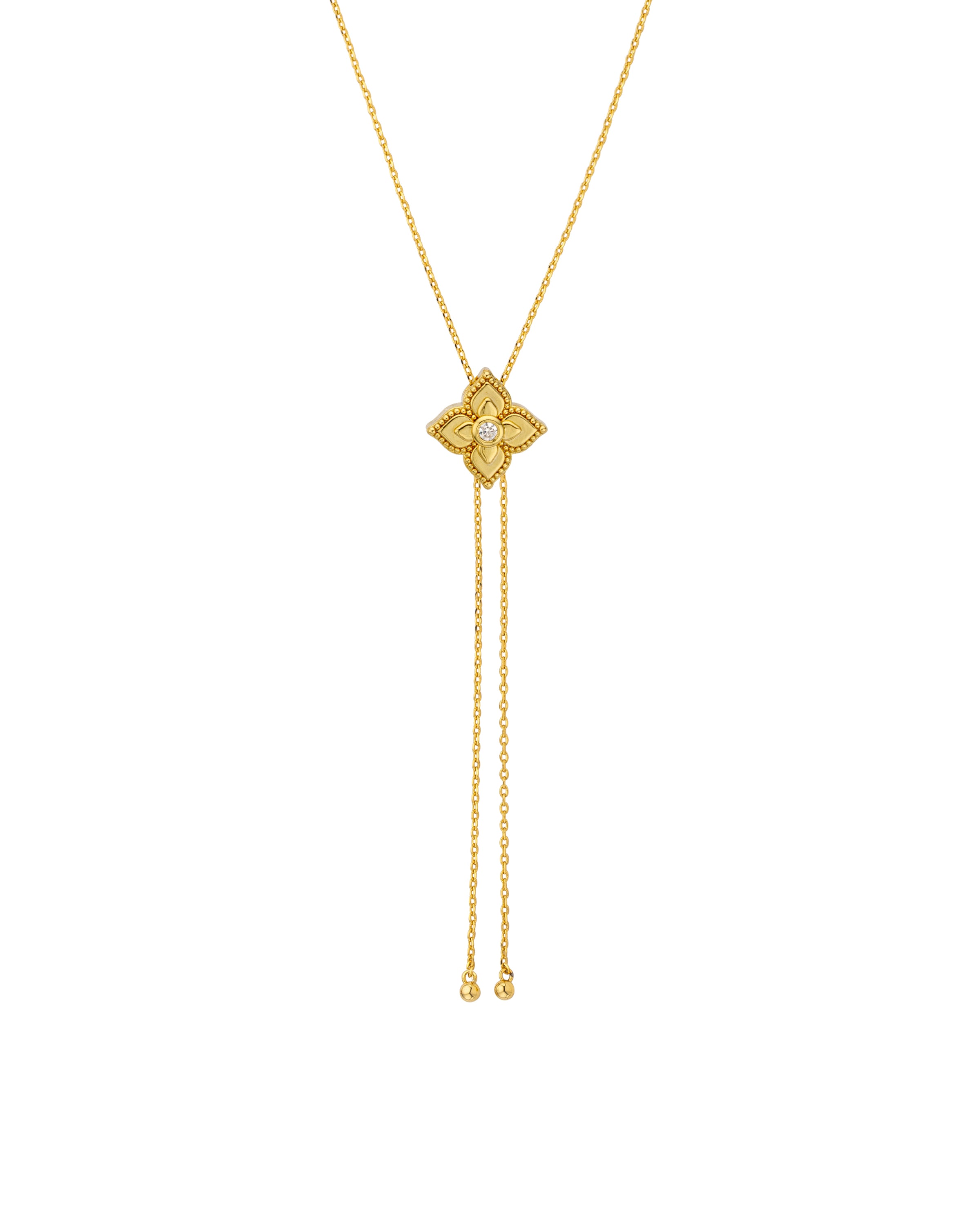 NECKLACE - LOTUS BOLO