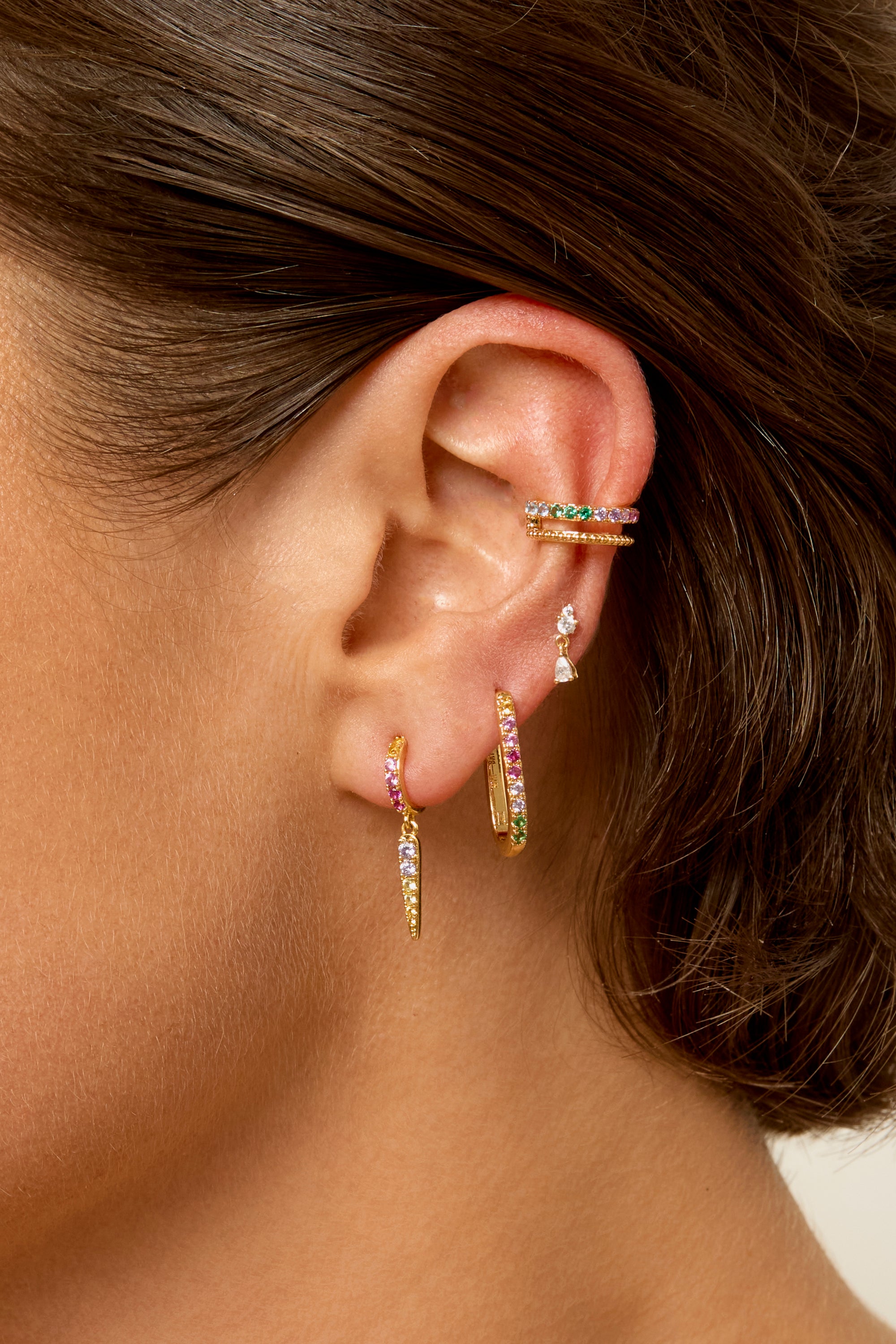 EARCUFF - RAINBOW HIDE PARK