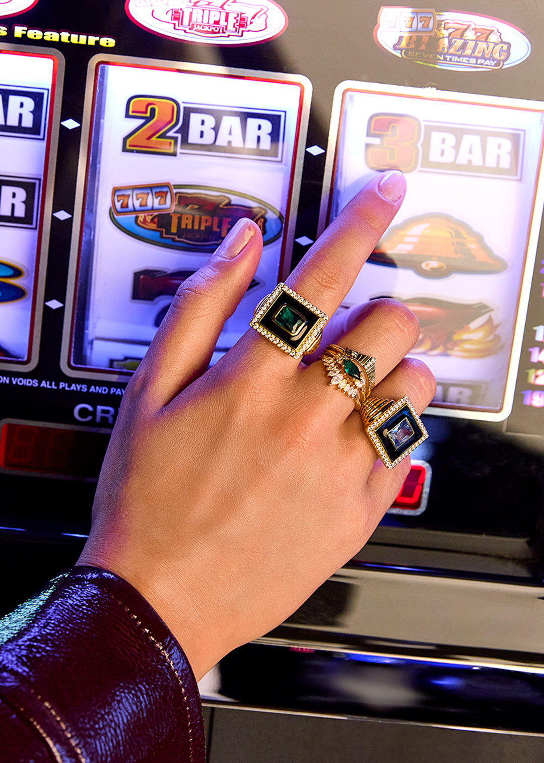 BAGUE - BLUE STONE LISA