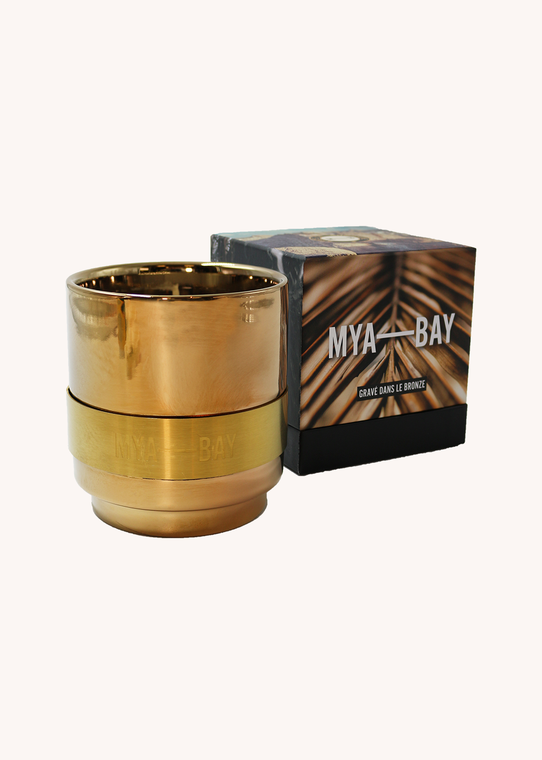 BOUGIE - GRAVE DANS LE BRONZE