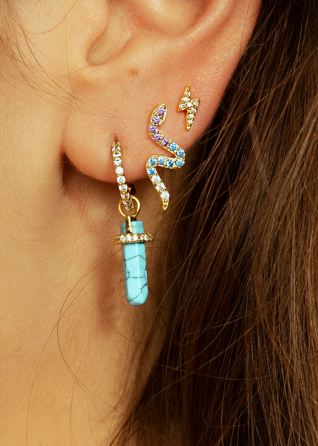 BOUCLES D'OREILLES - FLASH