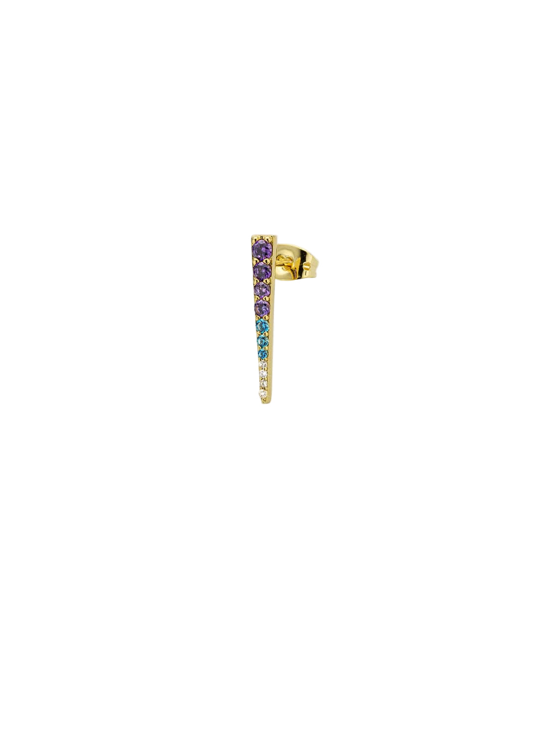 BOUCLES D'OREILLES - PURPLE RAINBOW ICE PICK
