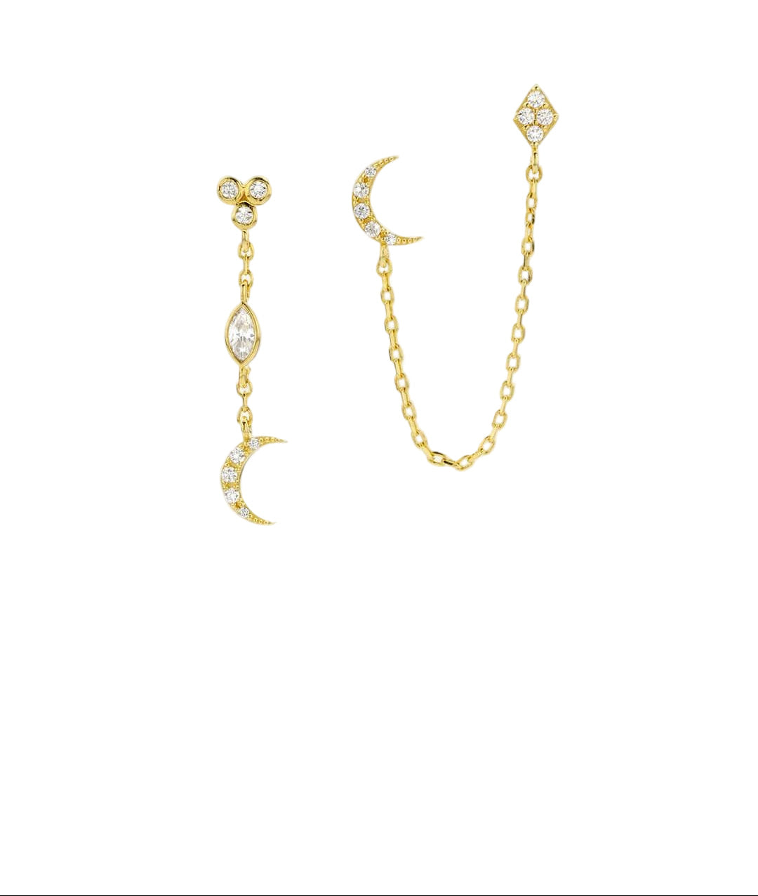 EARRINGS - DANCING MOON