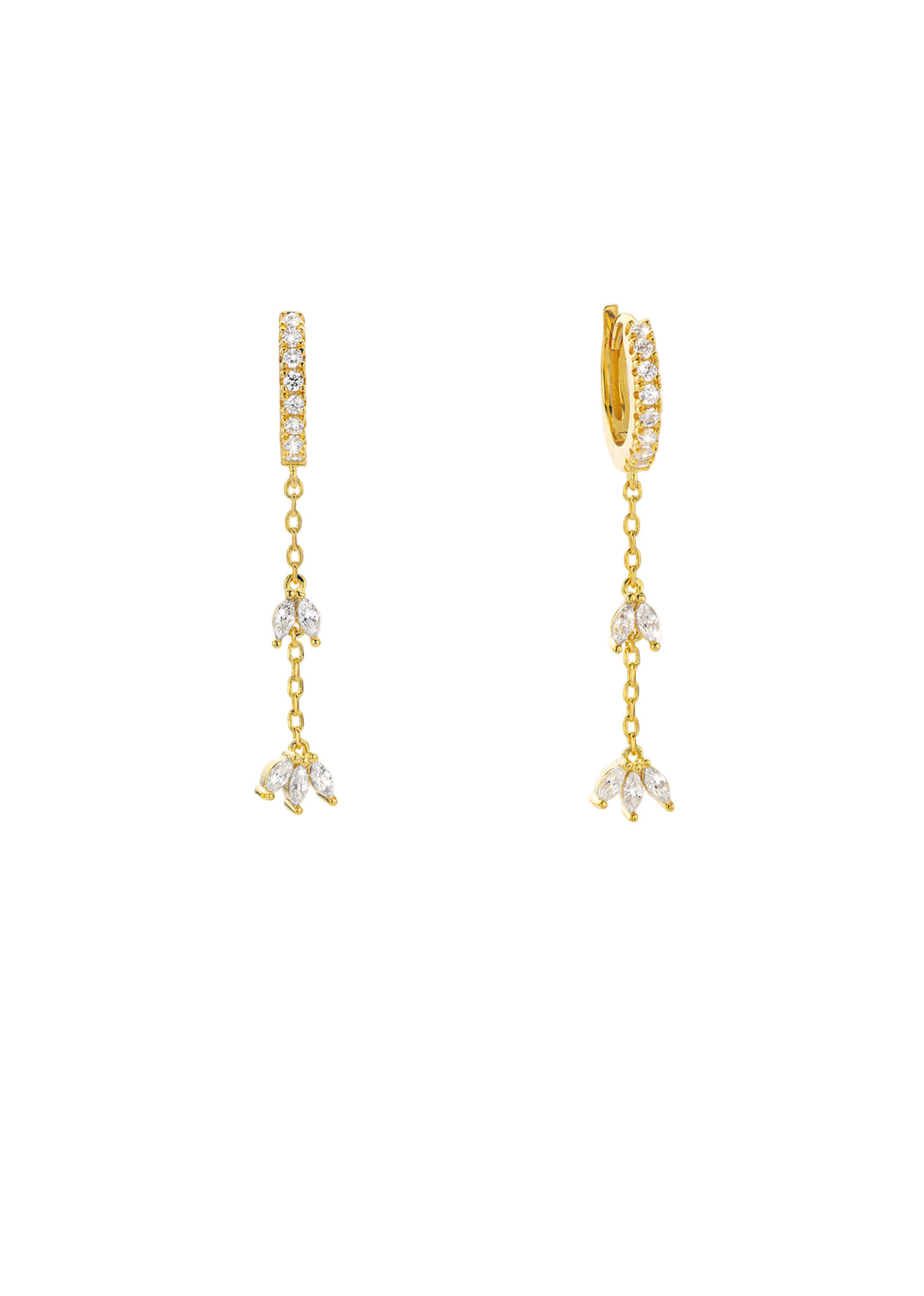 BOUCLES D'OREILLES - ROYAL MAGNOLIA