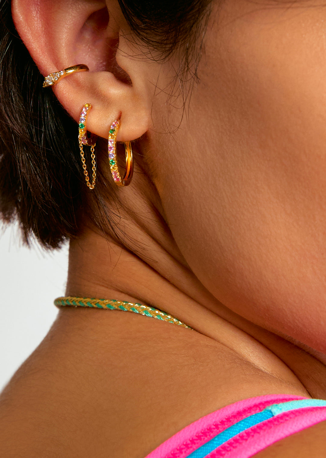 BOUCLES D'OREILLES - RAINBOW LOVELY DELHI