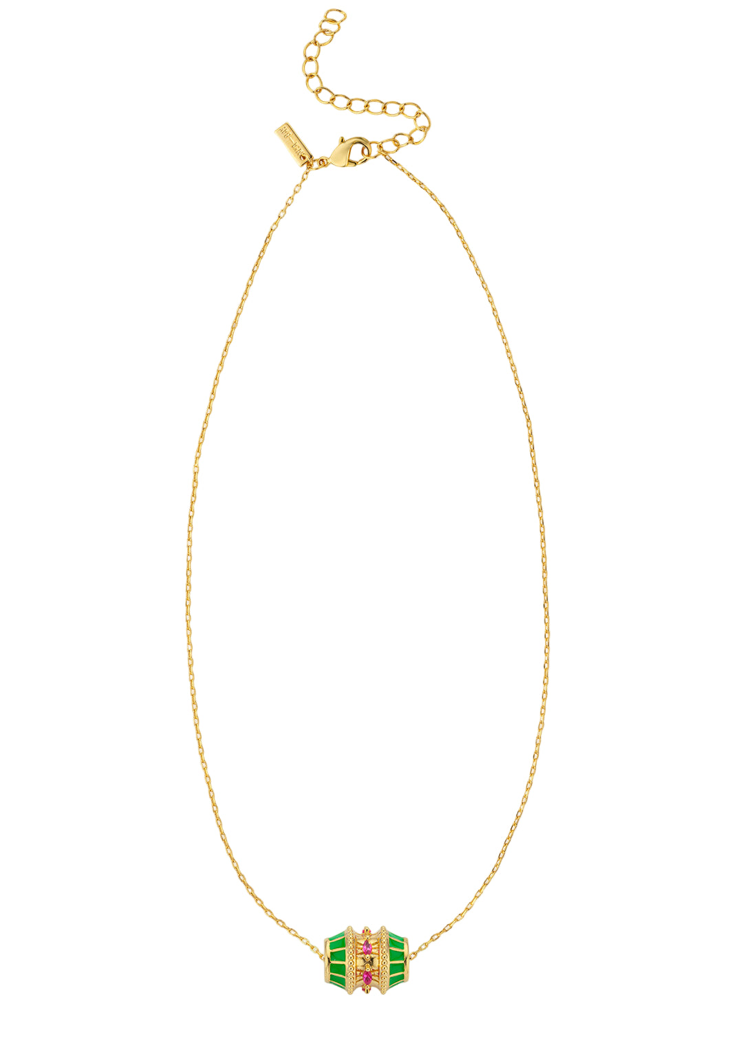 COLLIER - GREEN TALISMAN