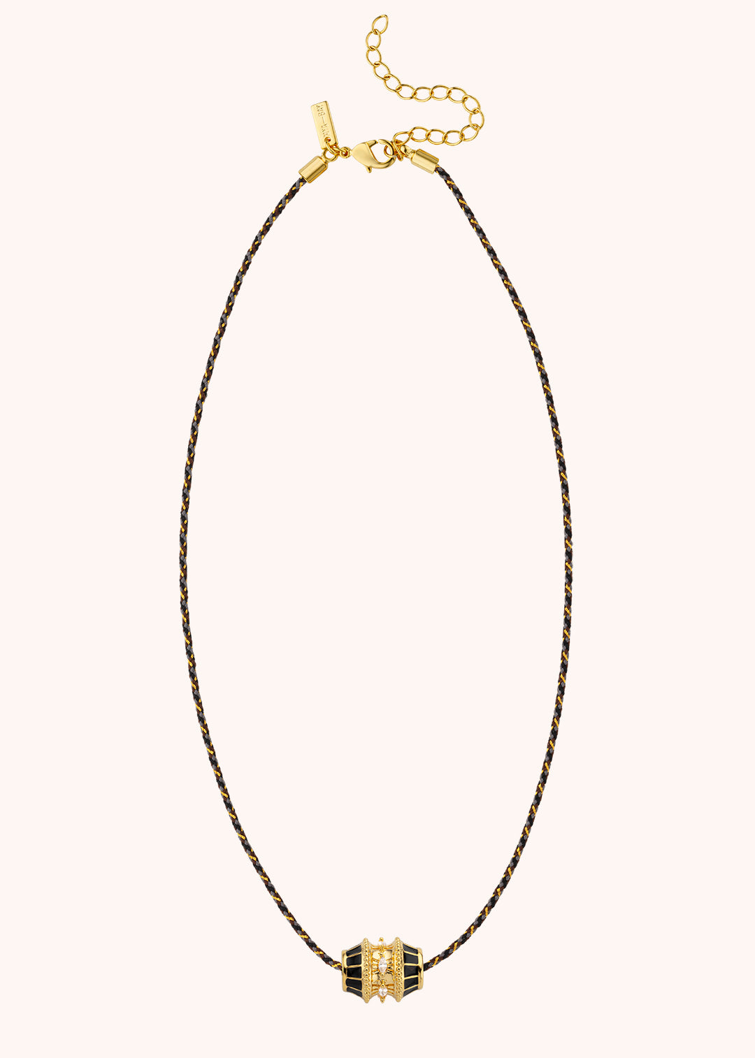COLLIER - BLACK TALISMAN