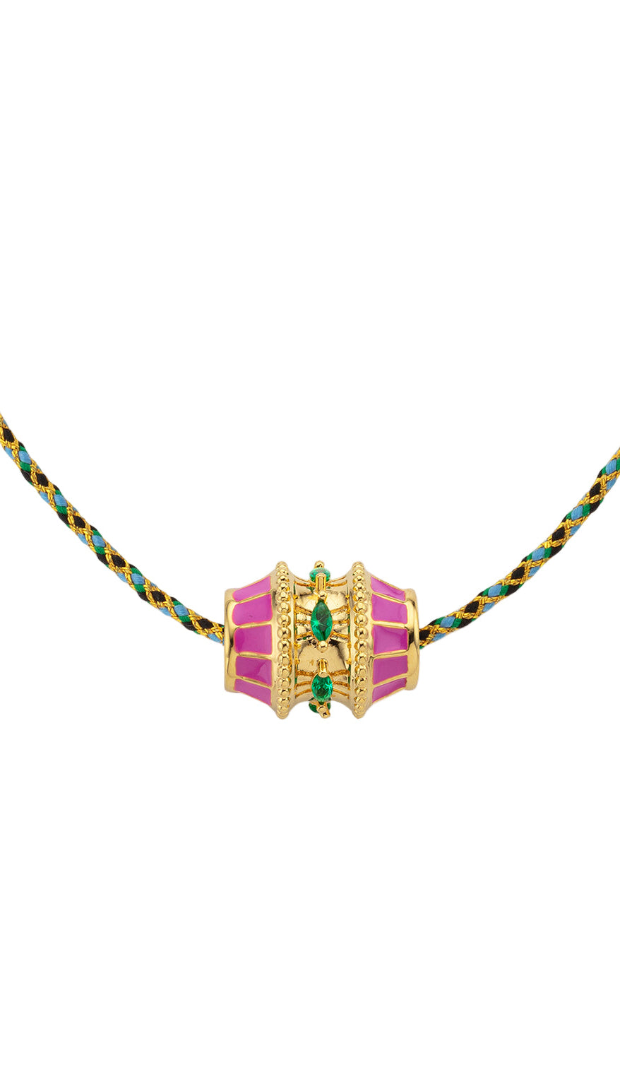 COLLIER - FUCHSIA TALISMAN