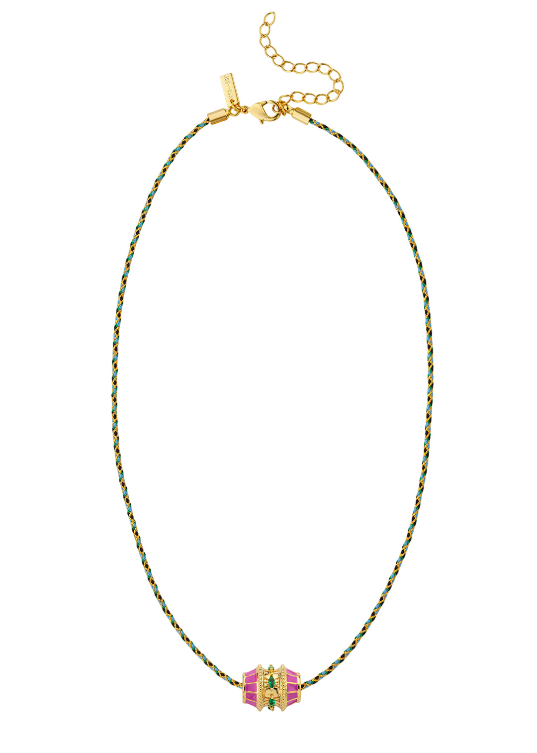 COLLIER - FUCHSIA TALISMAN