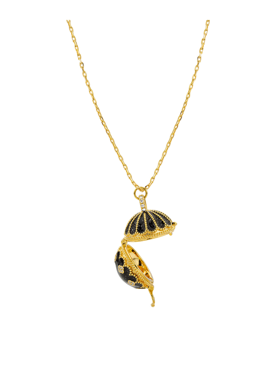 COLLIER - BLACK SHINY PROTECTION