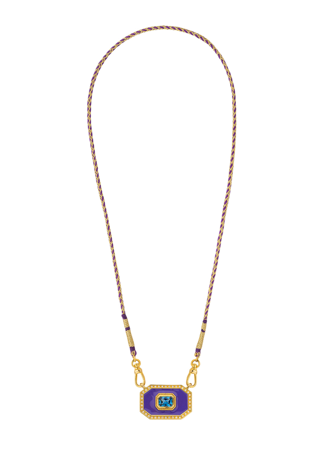 COLLIER - PURPLE YUCATAN