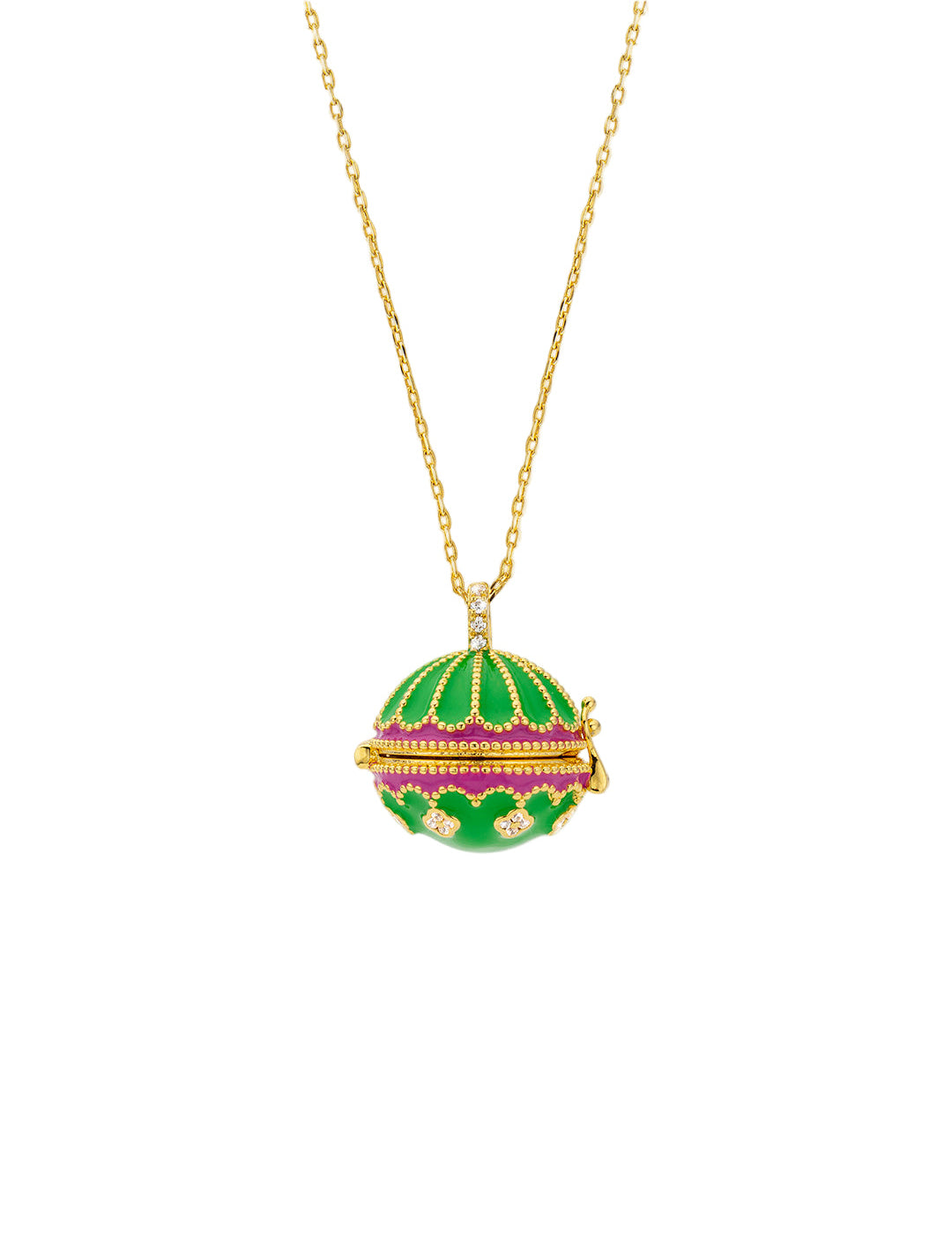 COLLIER - GREEN FUCHSIA PROTECTION