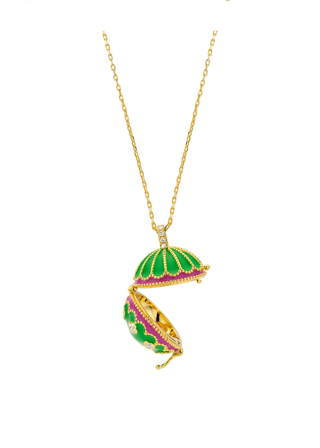 COLLIER - GREEN FUCHSIA PROTECTION