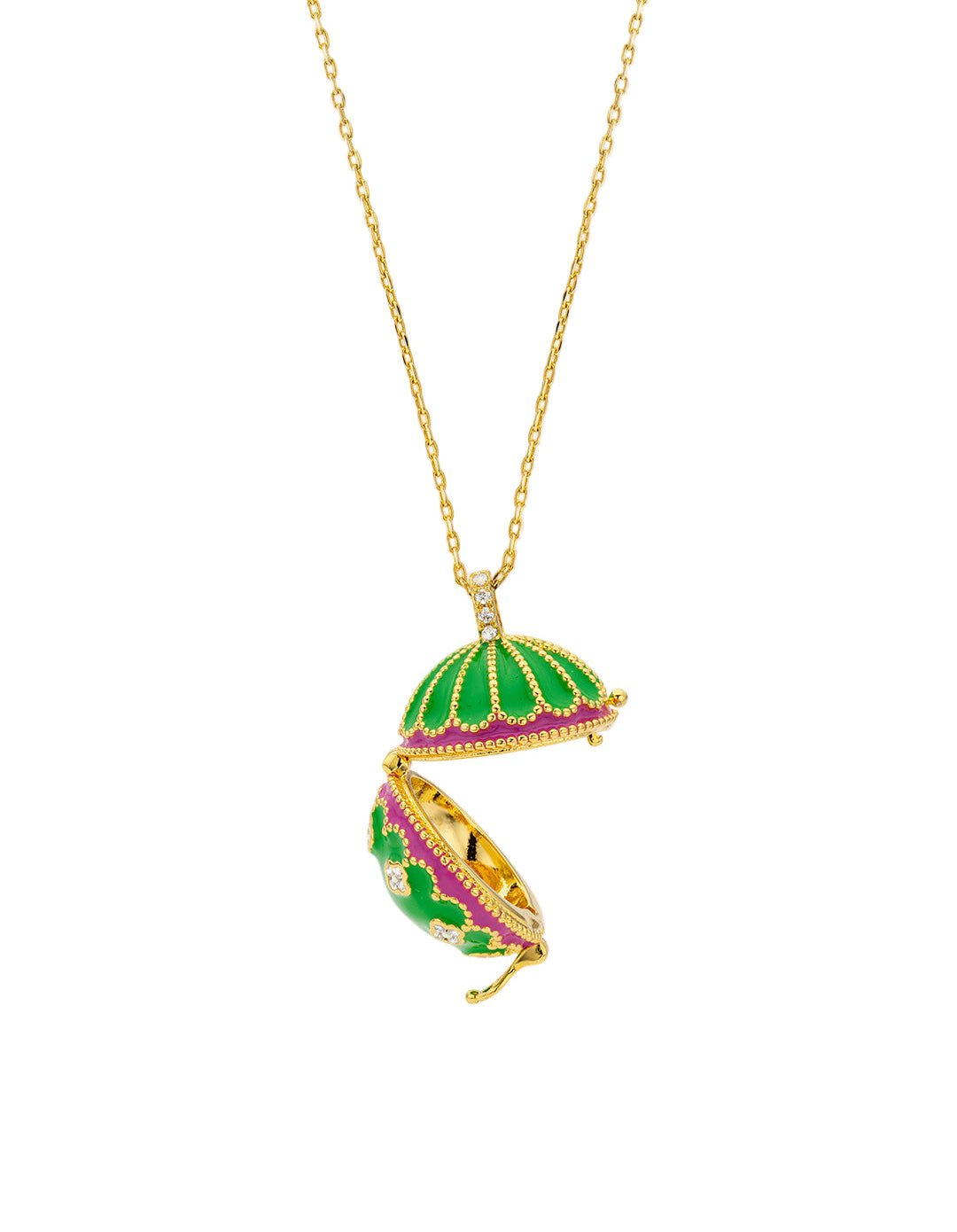 COLLIER - GREEN FUCHSIA PROTECTION