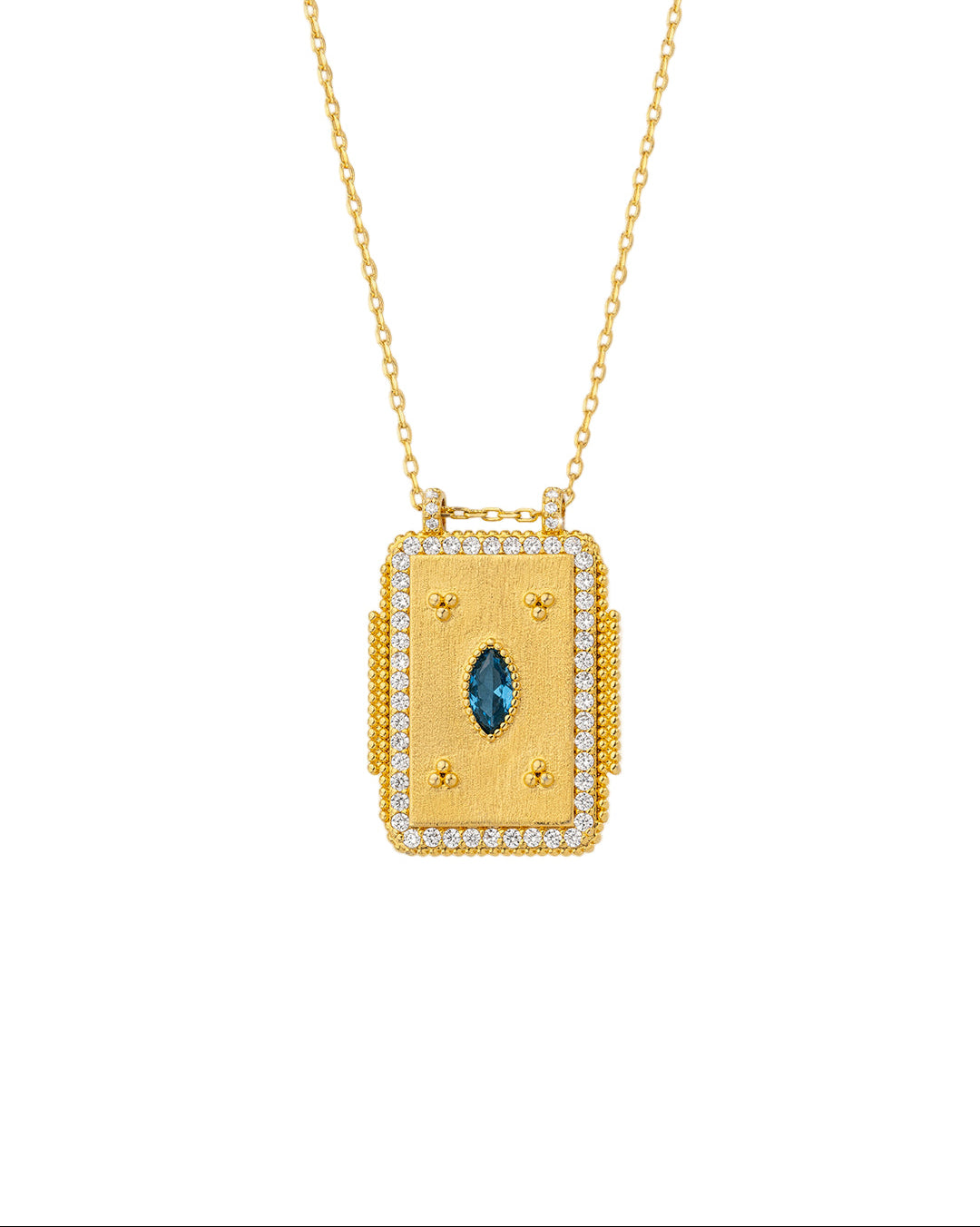 COLLIER - BLUE MYSTIC TWICE BOHEME