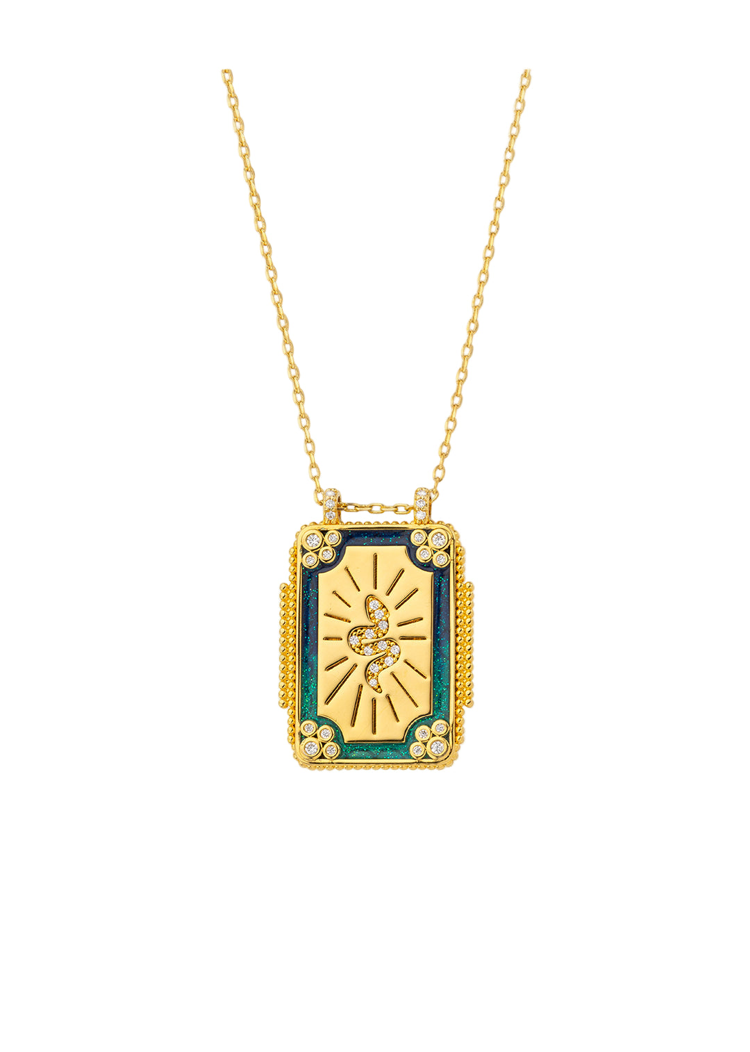 COLLIER - BLUE MYSTIC TWICE BOHEME