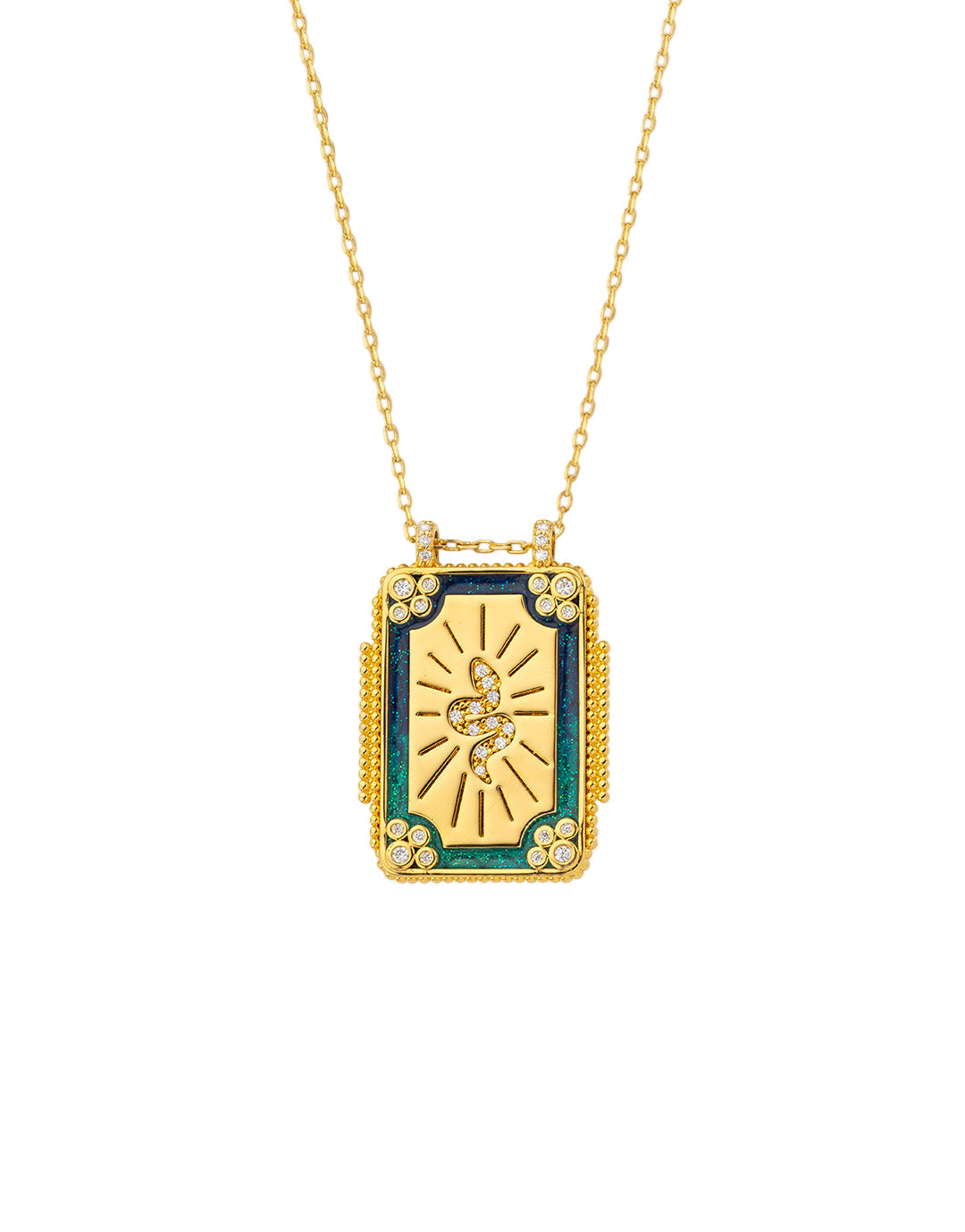 COLLIER - BLUE MYSTIC TWICE BOHEME