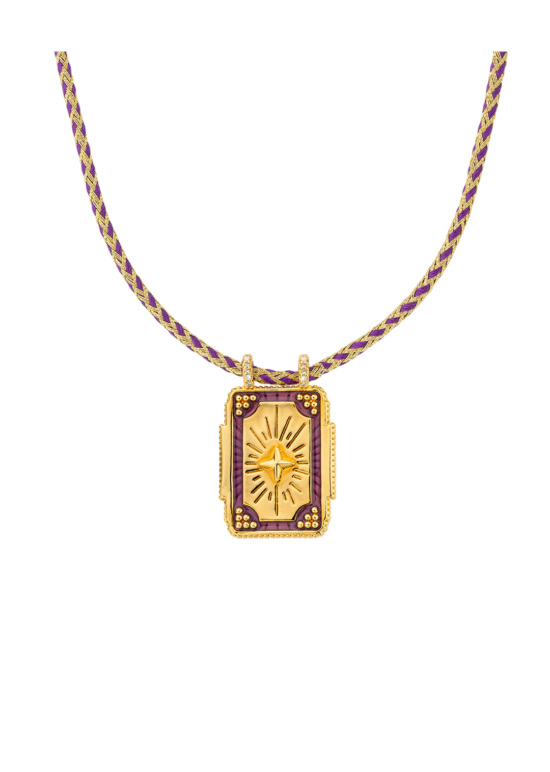 COLLIER - PURPLE MYSTIC BOHEME