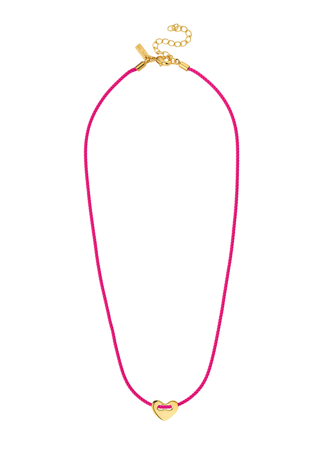 COLLIER - FUCHSIA CORAZON