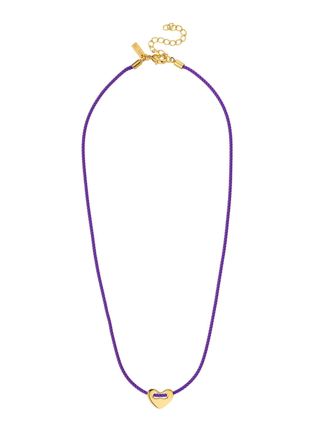 COLLIER - PURPLE CORAZON