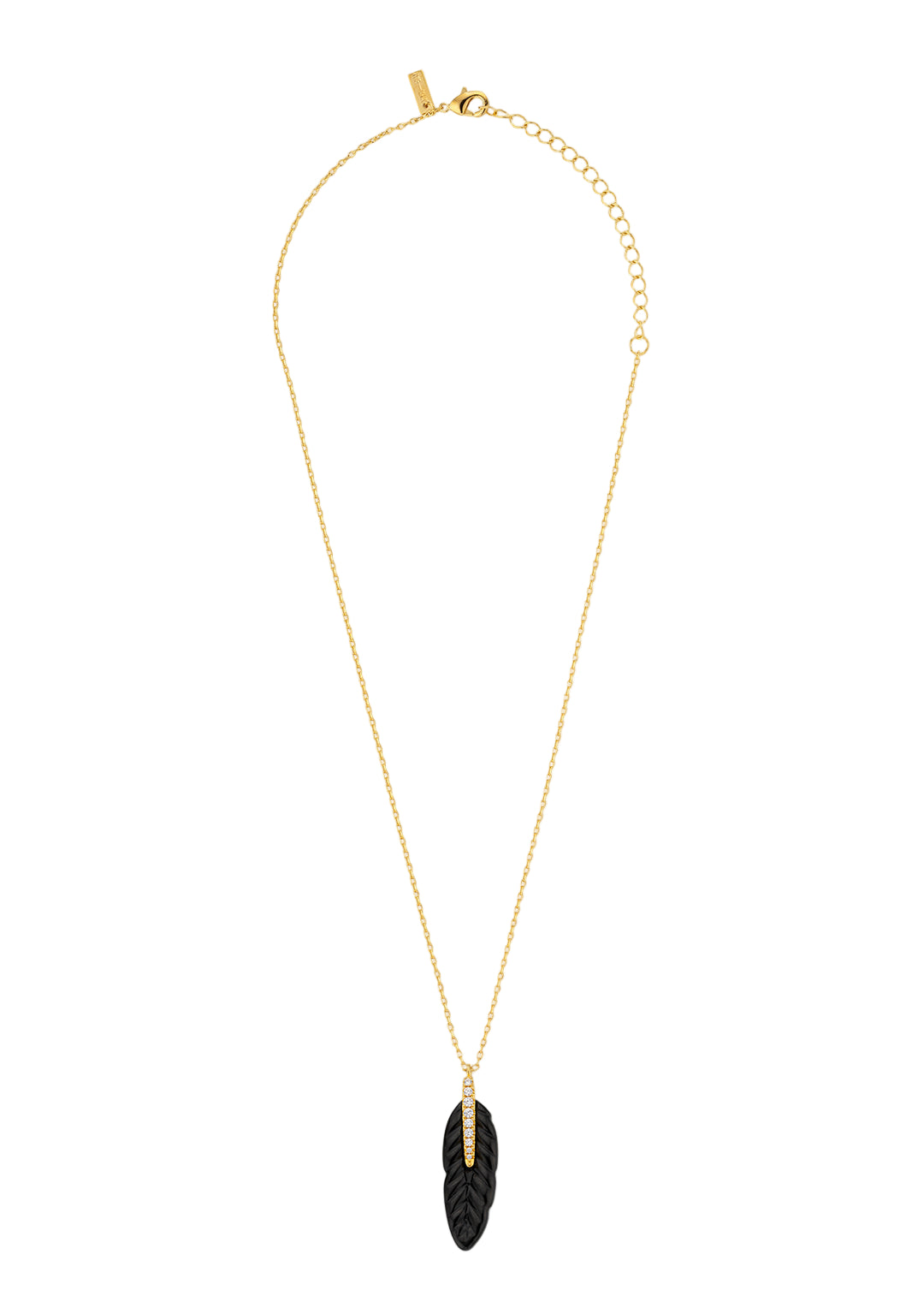 COLLIER - BLACK PLUME