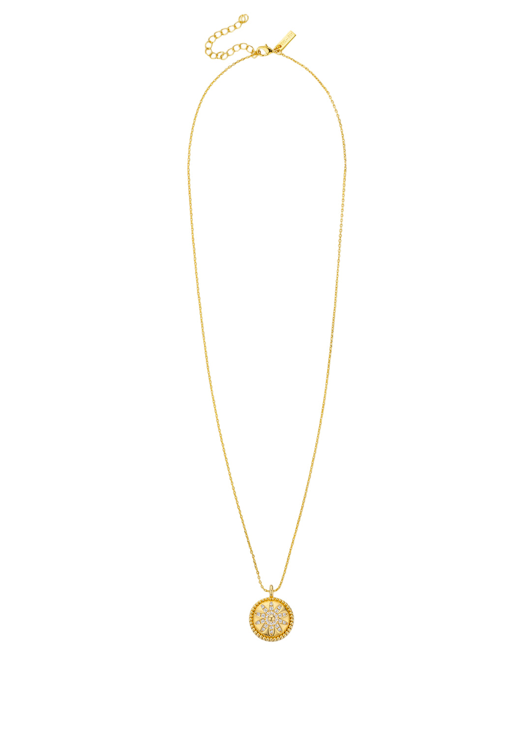 COLLIER - GOLD FLOWER