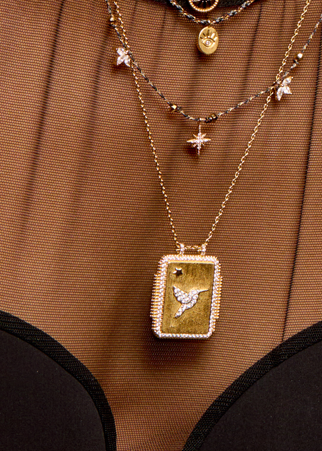 COLLIER - COLIBRI BOHEME