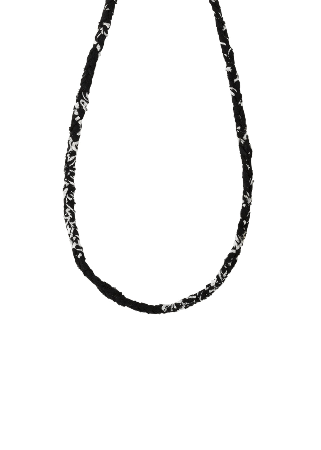 NECKLACE - BLACK BANDANA