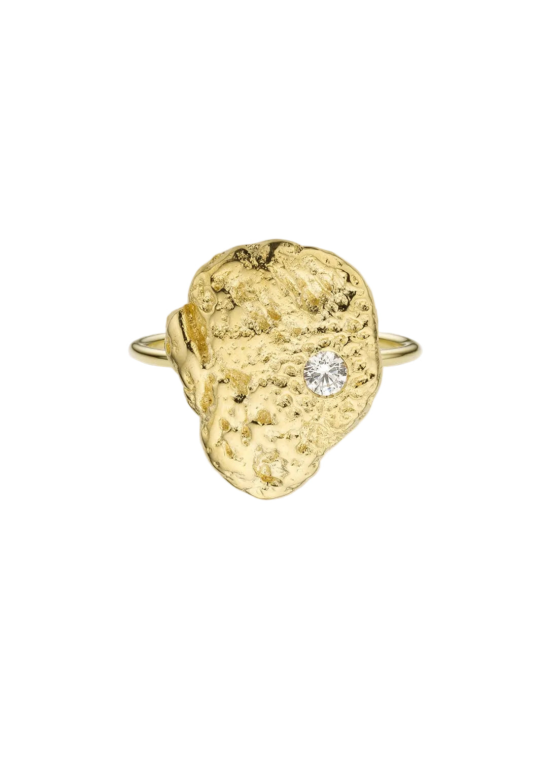 RING - GOLD NUGGET