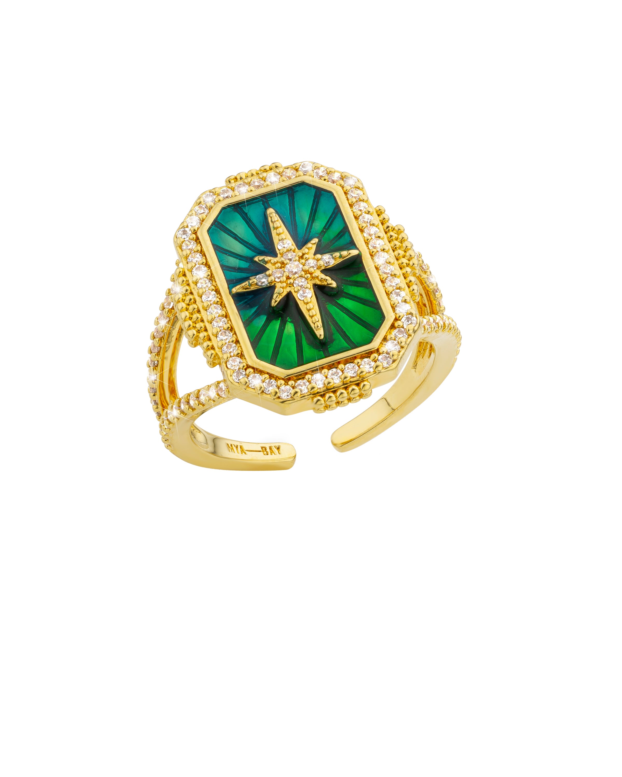 RING - BLUE RAINBOW DIWALI BOHEME