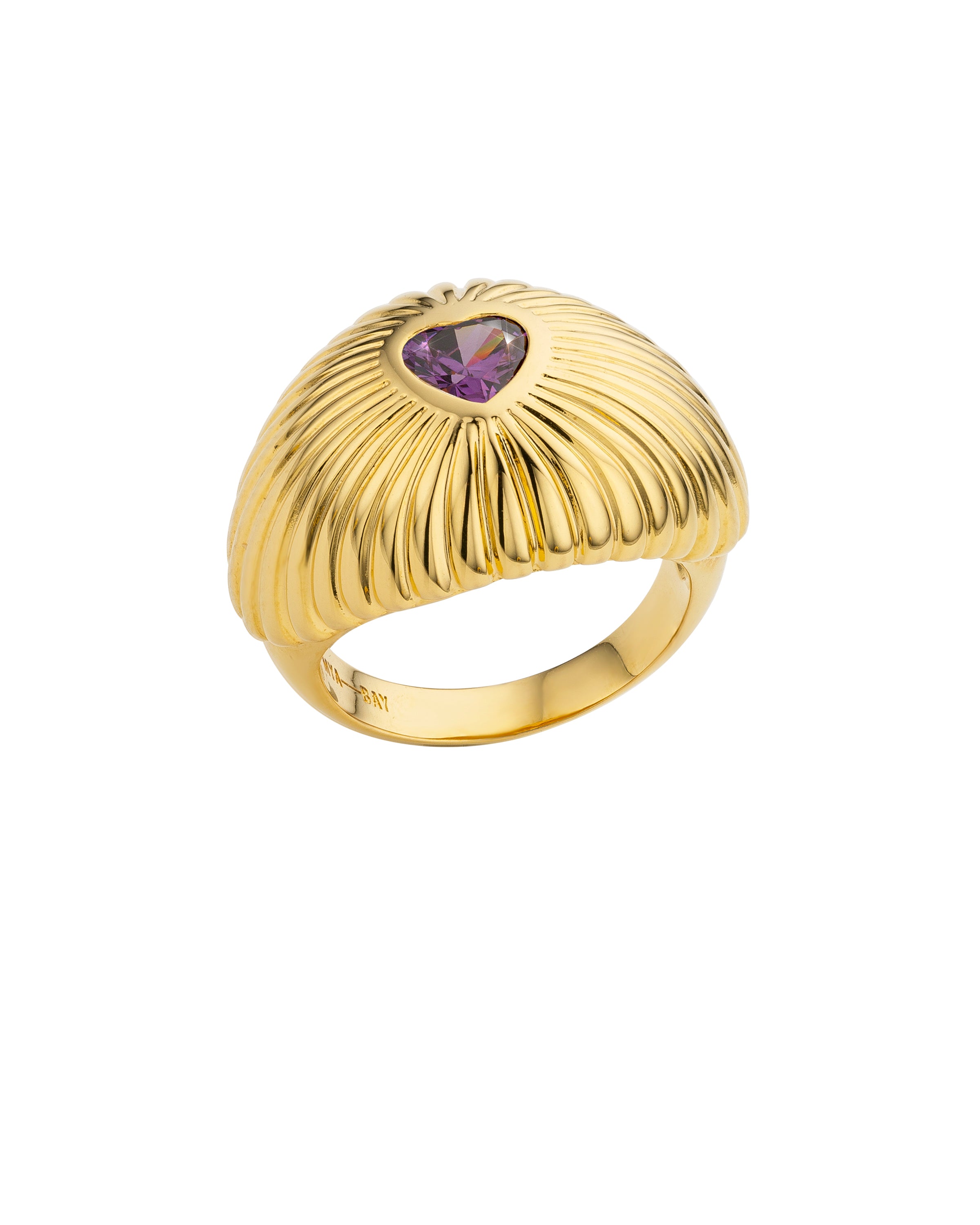 BAGUE - PURPLE STONE SAMANTHA