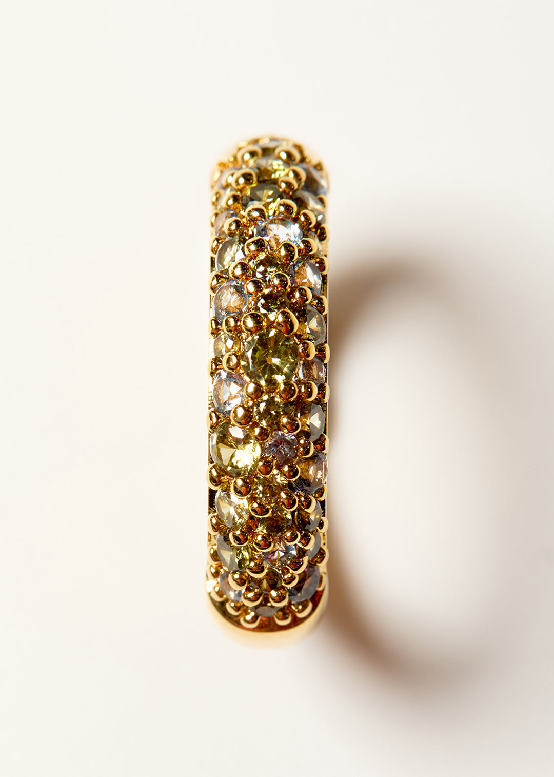 BOUCLES D'OREILLES - GREY CHAMPAGNE