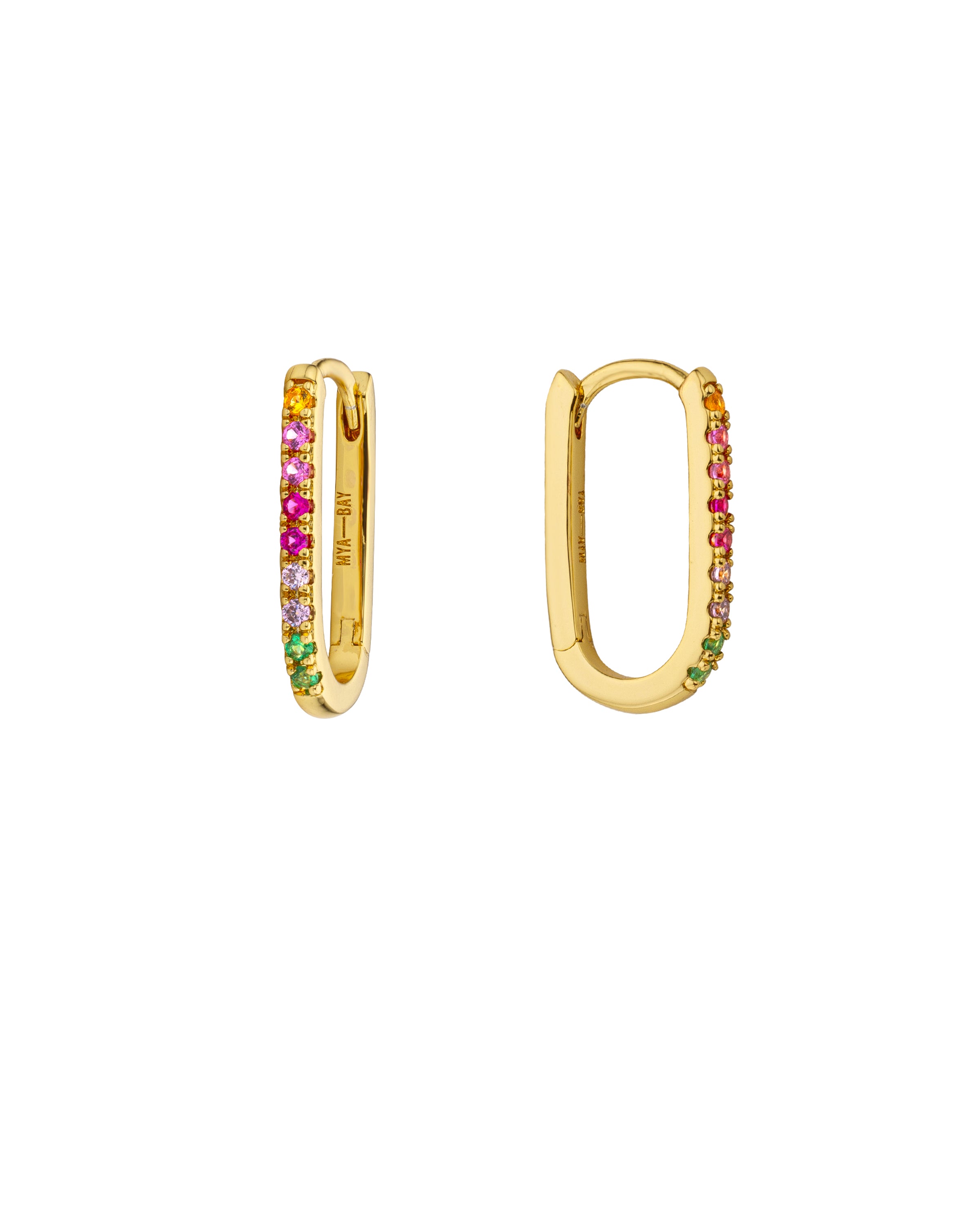 BOUCLES D'OREILLES - RAINBOW SHINY JAZZY