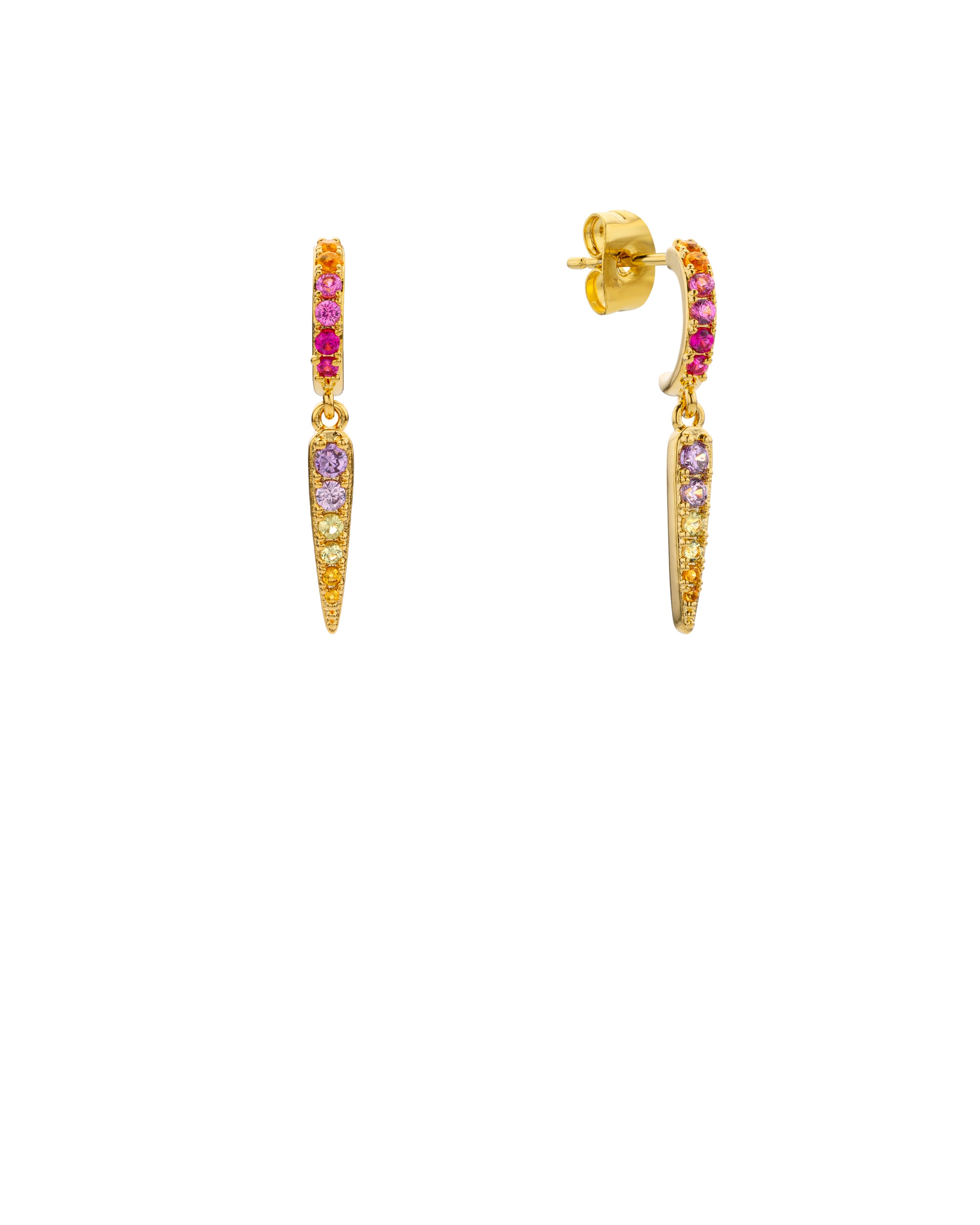 BOUCLES D'OREILLES - RAINBOW LONDON WAY